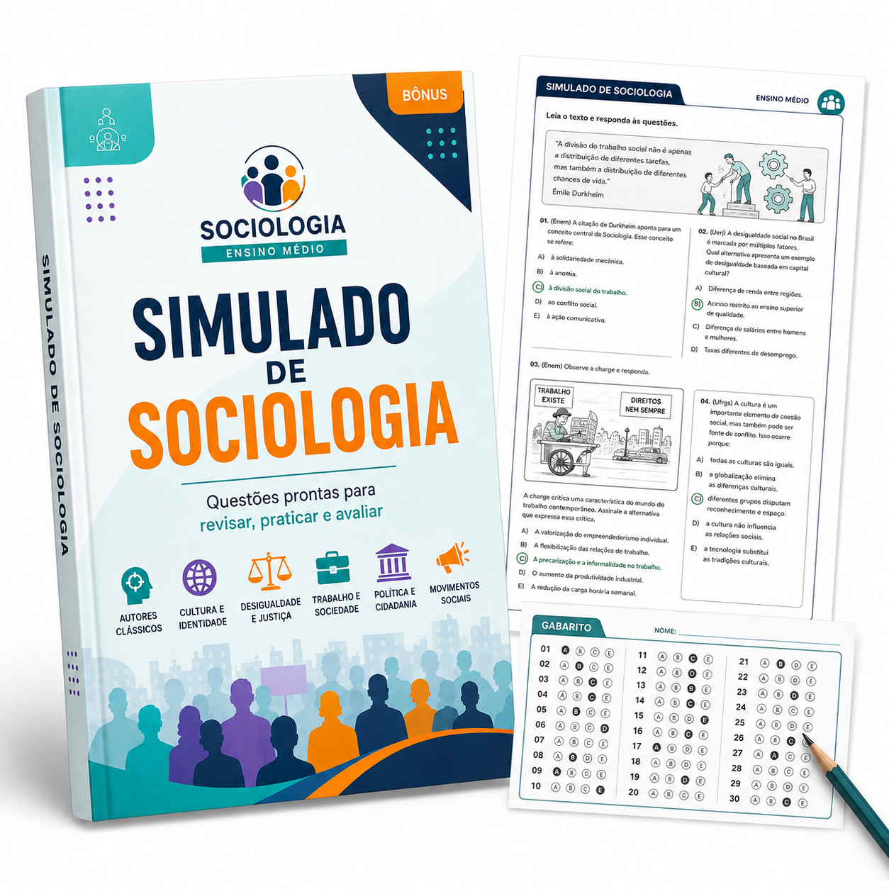 Simulado De Sociologia