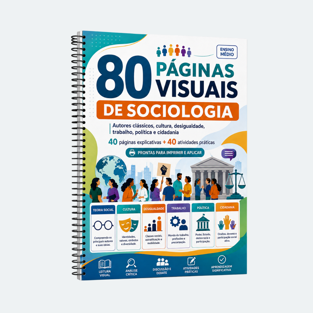 Material Visual de Sociologia — plano básico